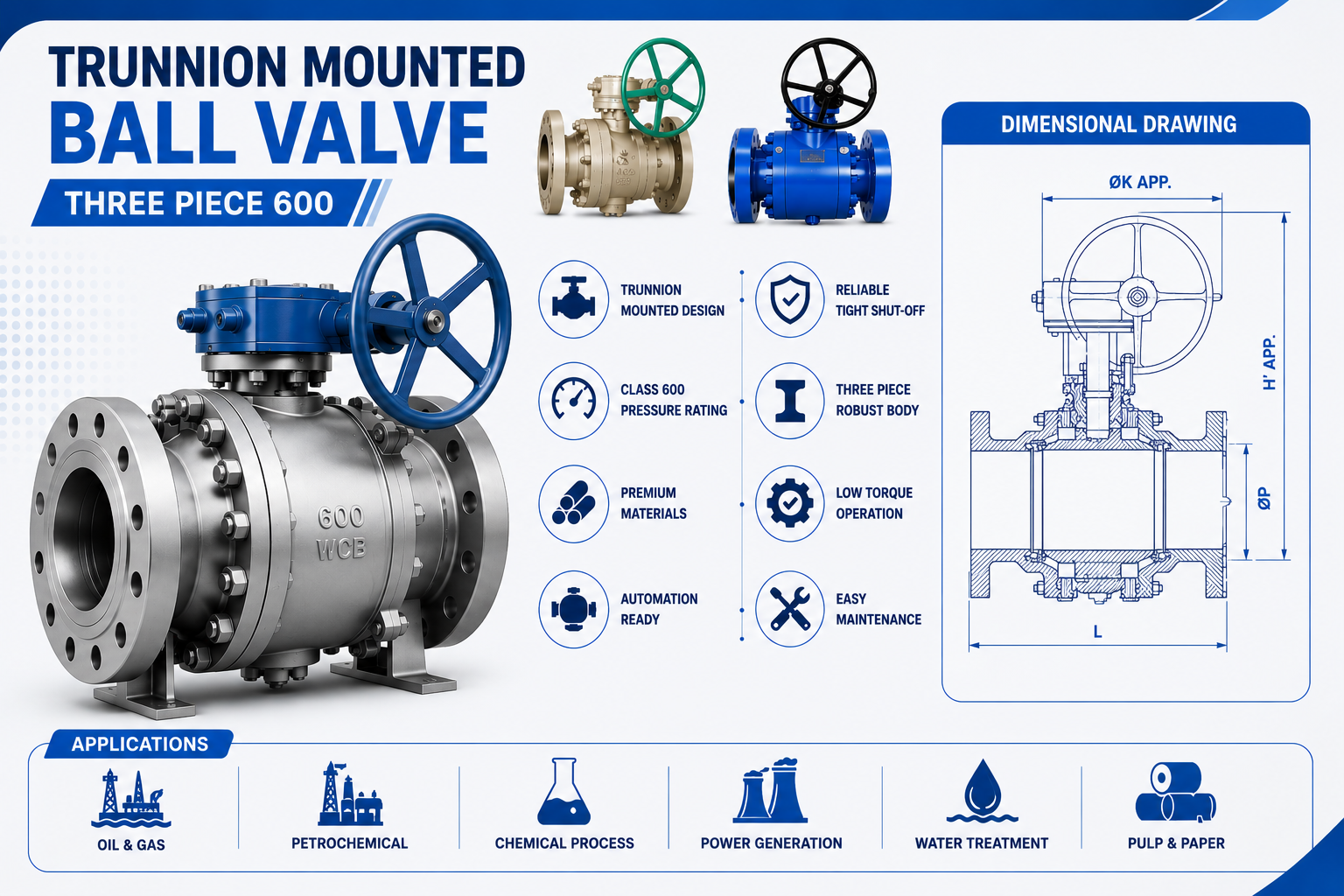 Trunnion Mounted Ball Valves Thumbnail