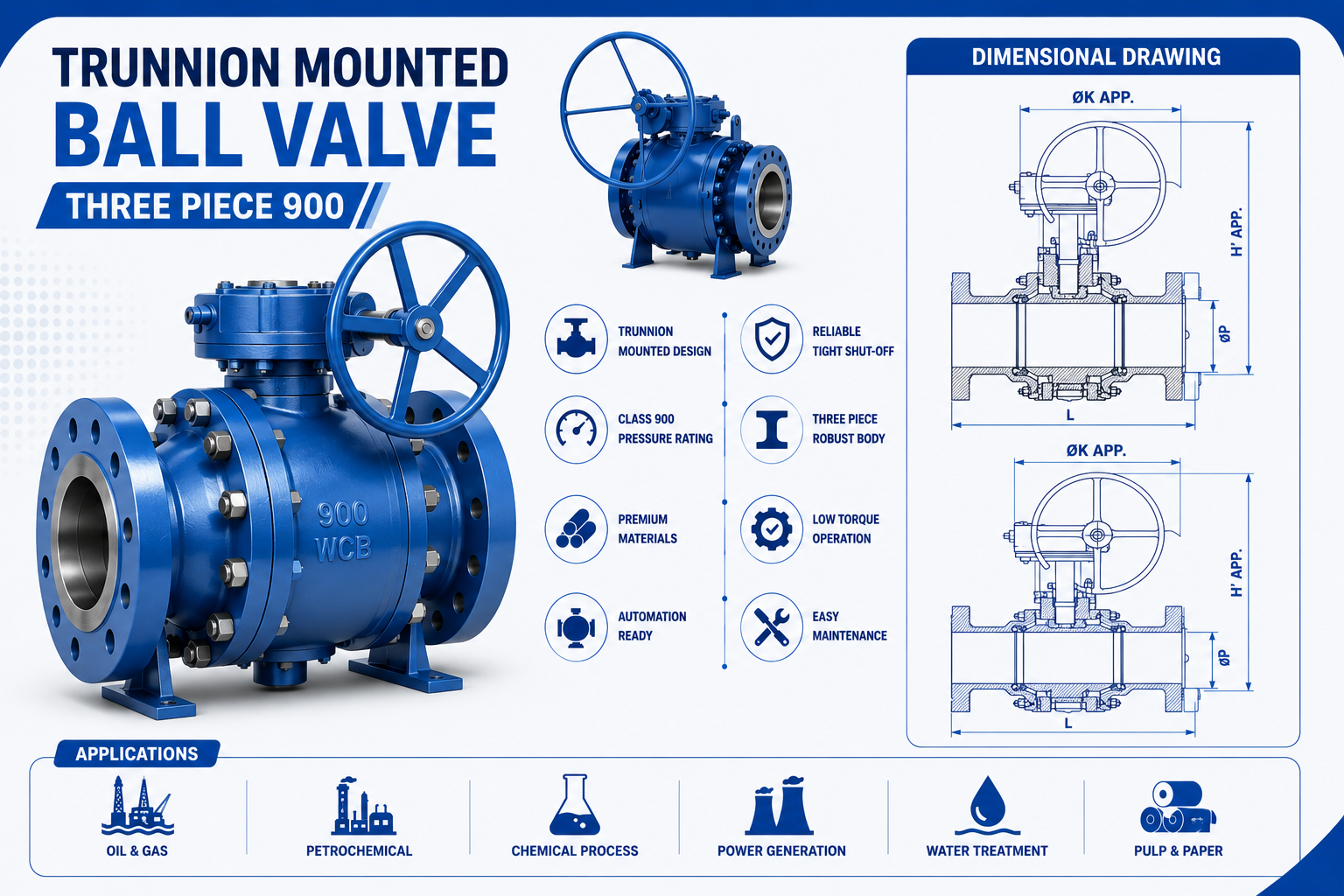 Trunnion Mounted Ball Valves Thumbnail