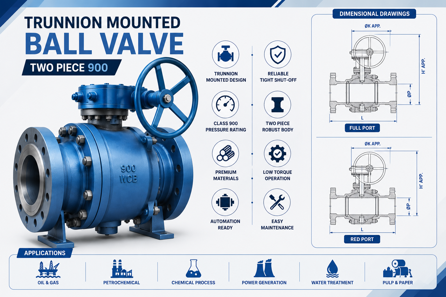 Trunnion Mounted Ball Valves Thumbnail